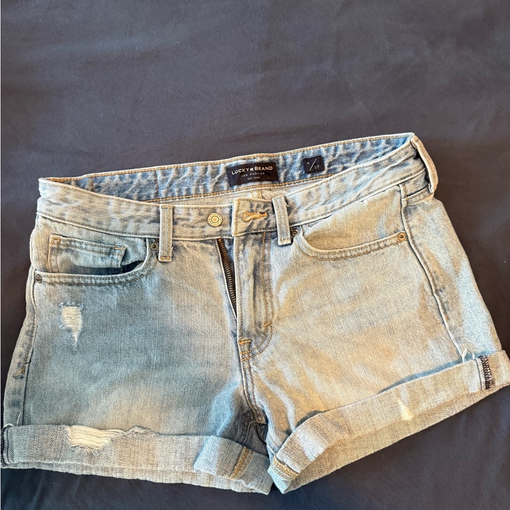 Lucky Brand Women's Light Blue Denim Shorts